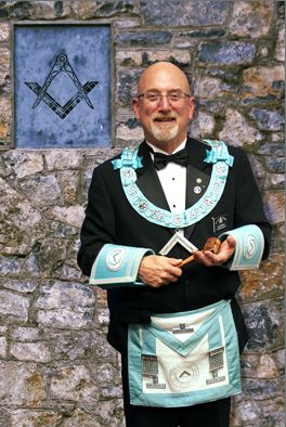 An photo of Al Strang, master of St. James Lodge No. 80 in White Rock.