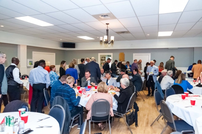 A candid shot of some of the guests at the ladies night 2019.