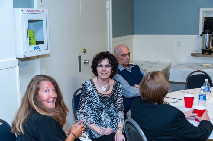 A candid shot of some of the guests at the ladies night 2019.